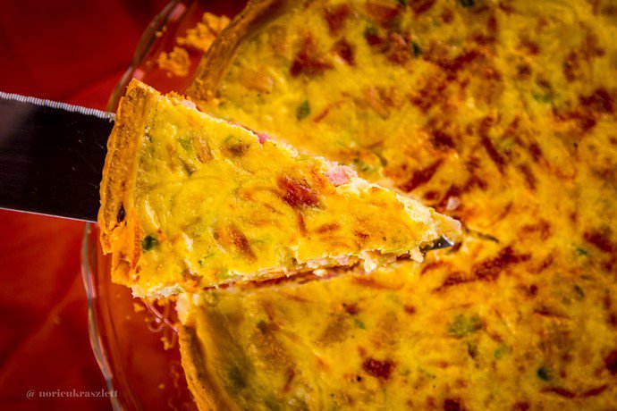 Sós pite a húsvéti újrahasznosítás jegyében - STYLELIFE - Gasztronómia - a mi konyhánk, quiche, 