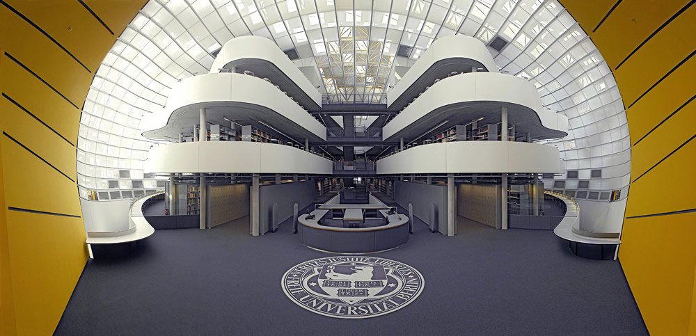 A berlini Filológia Könyvtár - Fesztelen mindennapok -  - építészet, érdekességek, 