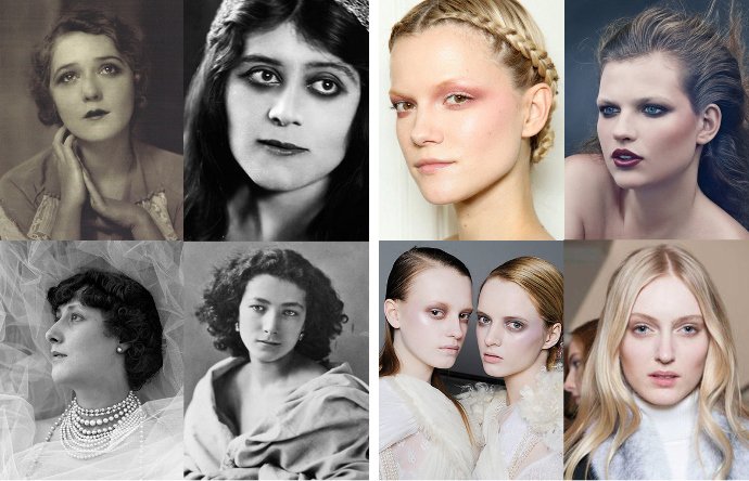 A múlt század sminkjei napjainkban - SZÉPSÉG - Smink  - smink, sminktrend, szépség, 