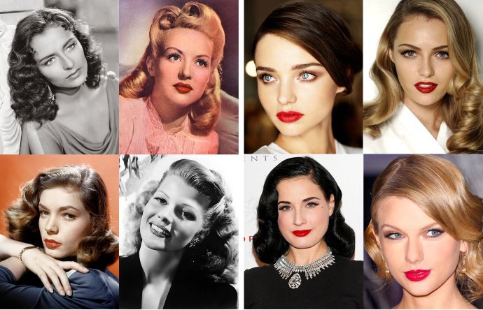 A múlt század sminkjei napjainkban - SZÉPSÉG - Smink  - smink, sminktrend, szépség, 