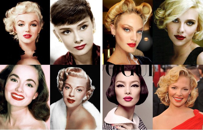 A múlt század sminkjei napjainkban - SZÉPSÉG - Smink  - smink, sminktrend, szépség, 