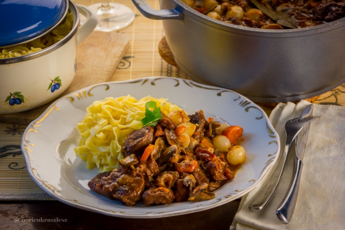 Julia Child nyomdokain - STYLELIFE - Gasztronómia - burgundi marharagu, gasztronómia, julia child, 