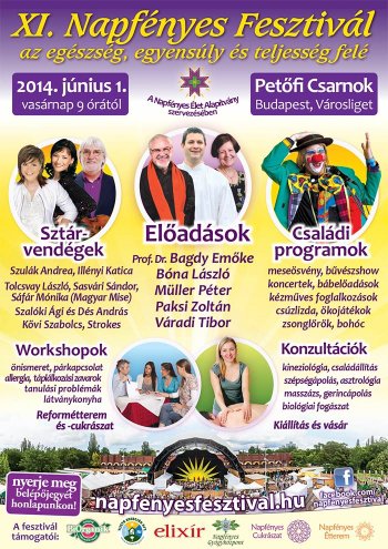 XI. Napfényes Fesztivál - STYLENEWS - Rendezvények - családi programok, napfényes fesztivál, rendezvény, 