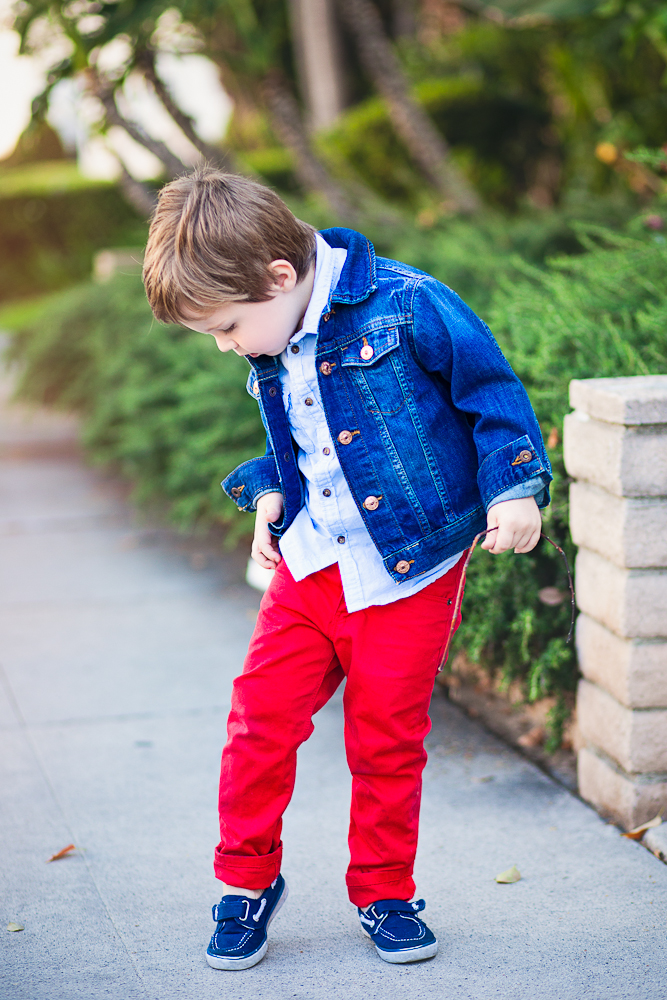 Mini Outfit - Piros, mint  a pipacs - Stylekids -  - gyerekdivat, gyerekstílus, mini outfit, utcai gyerekdivat, 