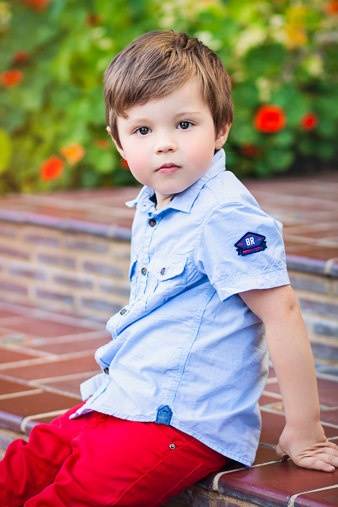 Mini Outfit - Piros, mint  a pipacs - Stylekids -  - gyerekdivat, gyerekstílus, mini outfit, utcai gyerekdivat, 