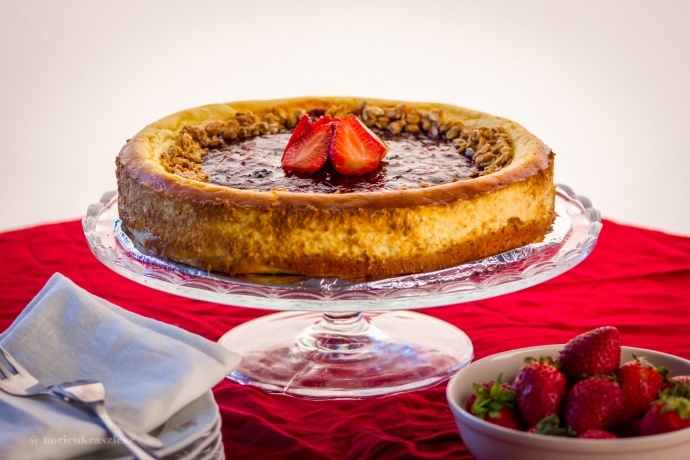 Sült sajttorta dzsemmel - STYLELIFE - Gasztronómia - gasztronómia, sajttorta, 