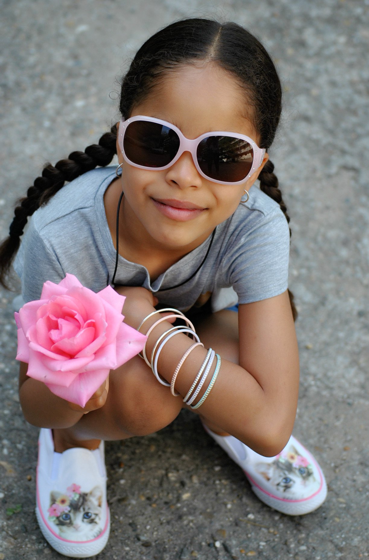 Mini Outfit - miu miújság? - Stylekids -  - casual outfit, cica, cicás poló, gyerekdivat, gyerekstílus, mini outfit, 