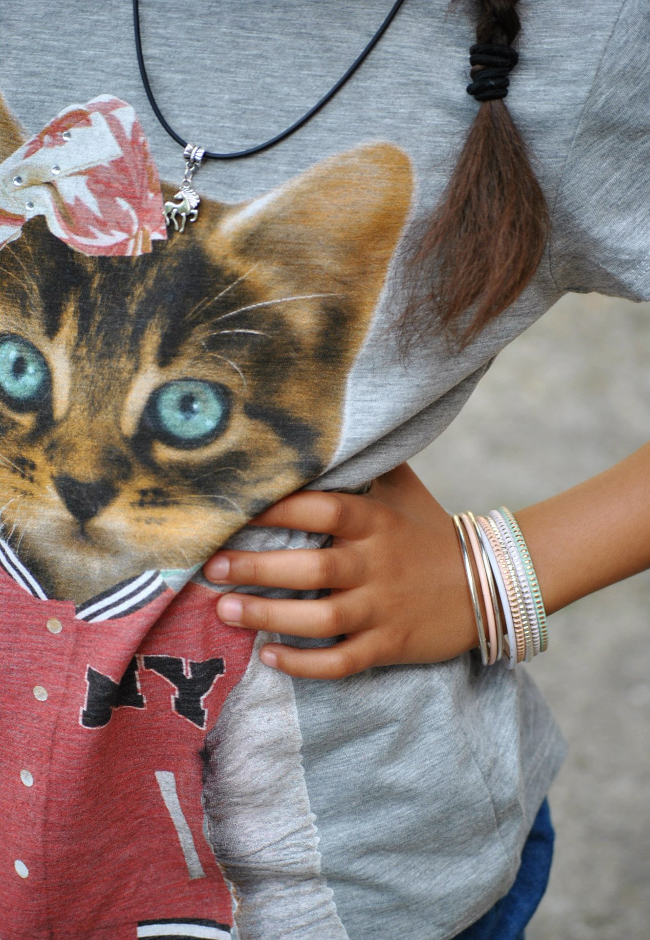 Mini Outfit - miu miújság? - Stylekids -  - casual outfit, cica, cicás poló, gyerekdivat, gyerekstílus, mini outfit, 