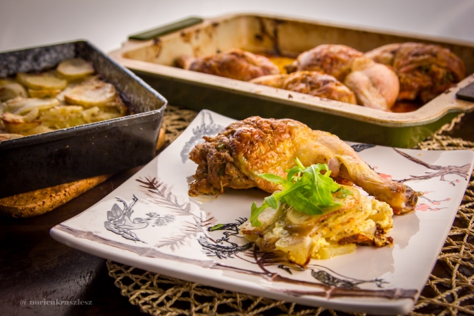 A tökéletes vasárnapi ebéd - STYLELIFE - Gasztronómia - gratin burgonya, töltött csirke, vasárnapi ebéd, 