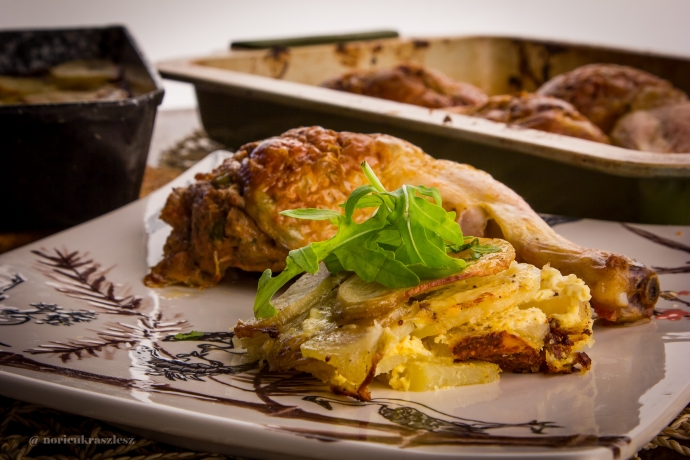 A tökéletes vasárnapi ebéd - STYLELIFE - Gasztronómia - gratin burgonya, töltött csirke, vasárnapi ebéd, 