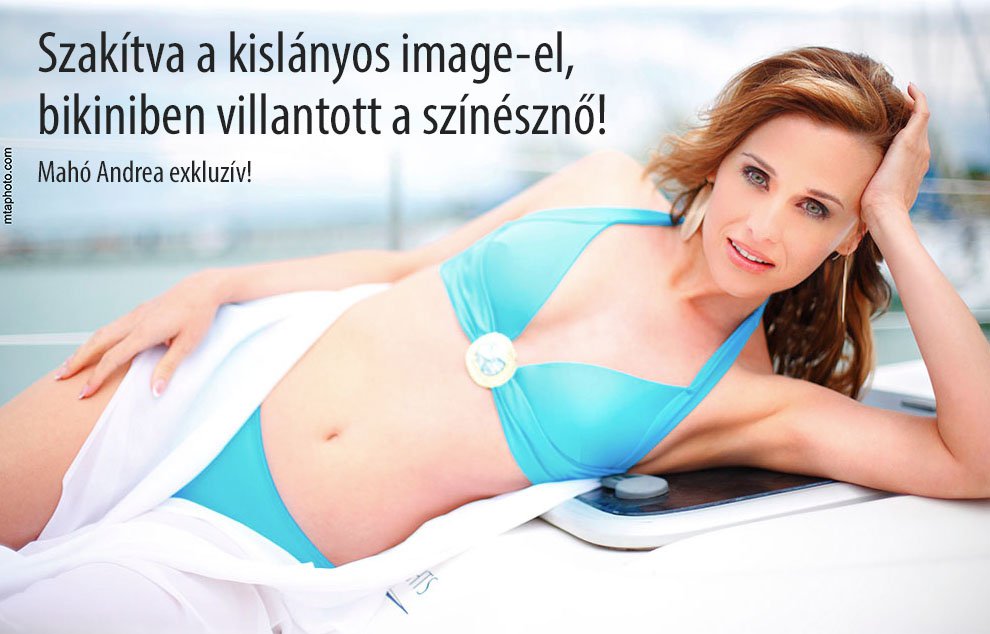 Mahó Andrea szakít a bájos imázzsal - Interjúk -  - interjú, mahó andrea, 