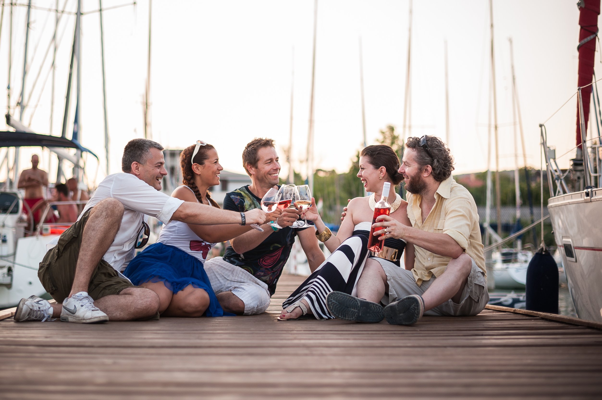 Minden élmény egy kikötőben –ízek és illatok, zene és gólöröm - Rendezvények -  - kékszalag, vinCE, 
