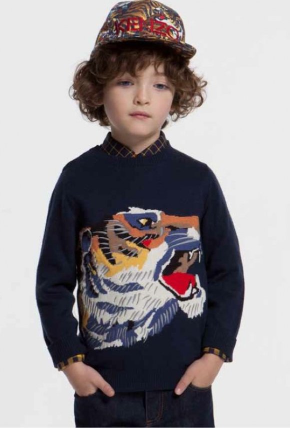 Ősszel is menő a tigrisfej szimbólum - Stylekids -  - gyerekdivat 2015, gyerekdivat ősz, kenzo kids, 