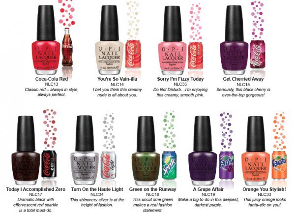 Kóla színű nyári lakkok - SZÉPSÉG - Smink  - coca cola, körömlakk, opi, smink, 