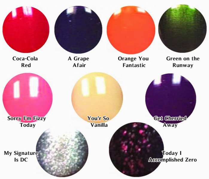 Kóla színű nyári lakkok - SZÉPSÉG - Smink  - coca cola, körömlakk, opi, smink, 