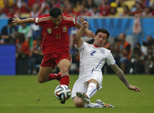 Chile hazaküldte a spanyolokat - Fesztelen mindennapok -  - labdarúgás, labdarúgó vb 2014, labdarúgó világbajnokság 2014, 