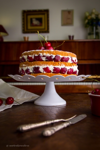 Cseresznyés-tejszínes torta kezdőknek - STYLELIFE - Gasztronómia - cseresznyés torta, gasztronómia, 