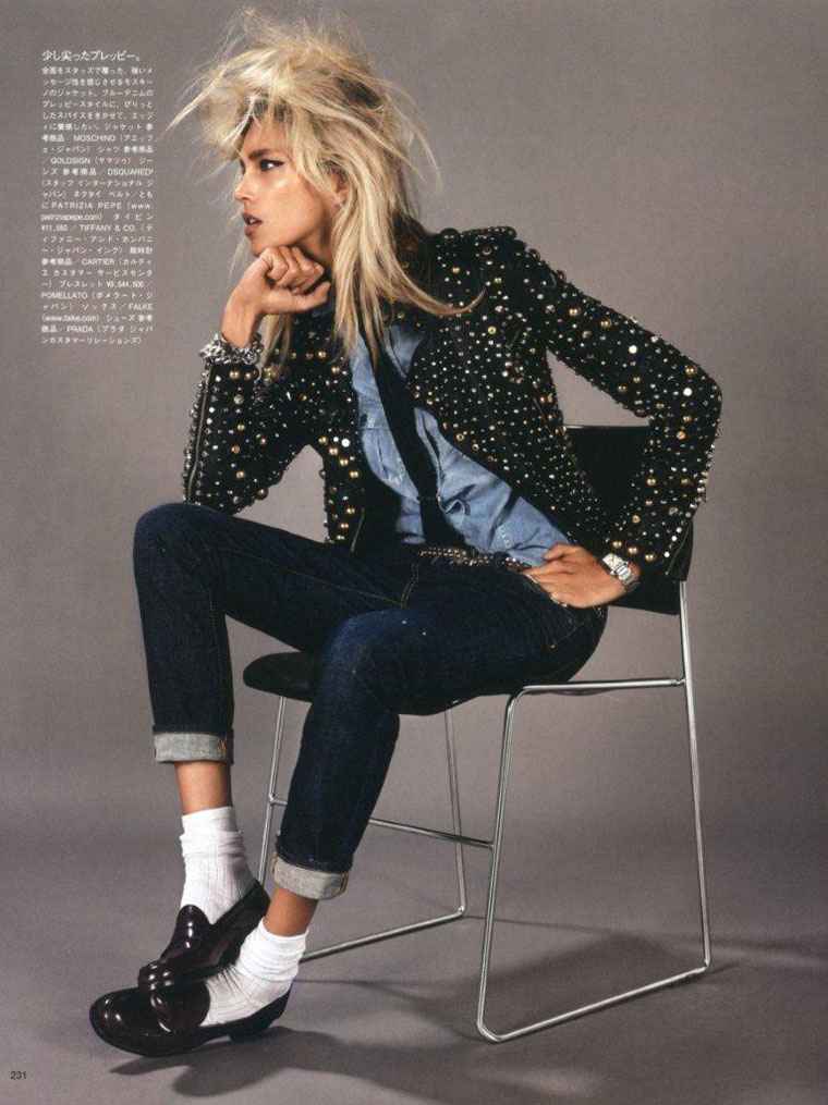 Punk&Funk Anja Rubikkal a Vogue-ban - Hírek  -  - anja rubik, punk, vogue, 