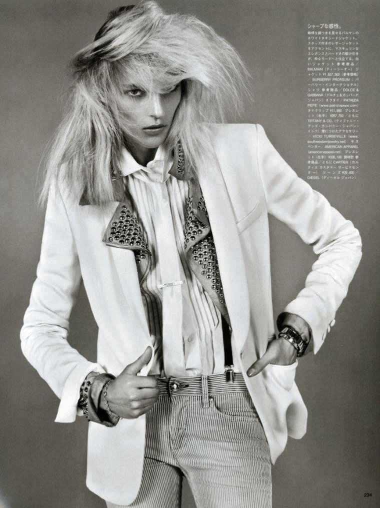 Punk&Funk Anja Rubikkal a Vogue-ban - Hírek  -  - anja rubik, punk, vogue, 