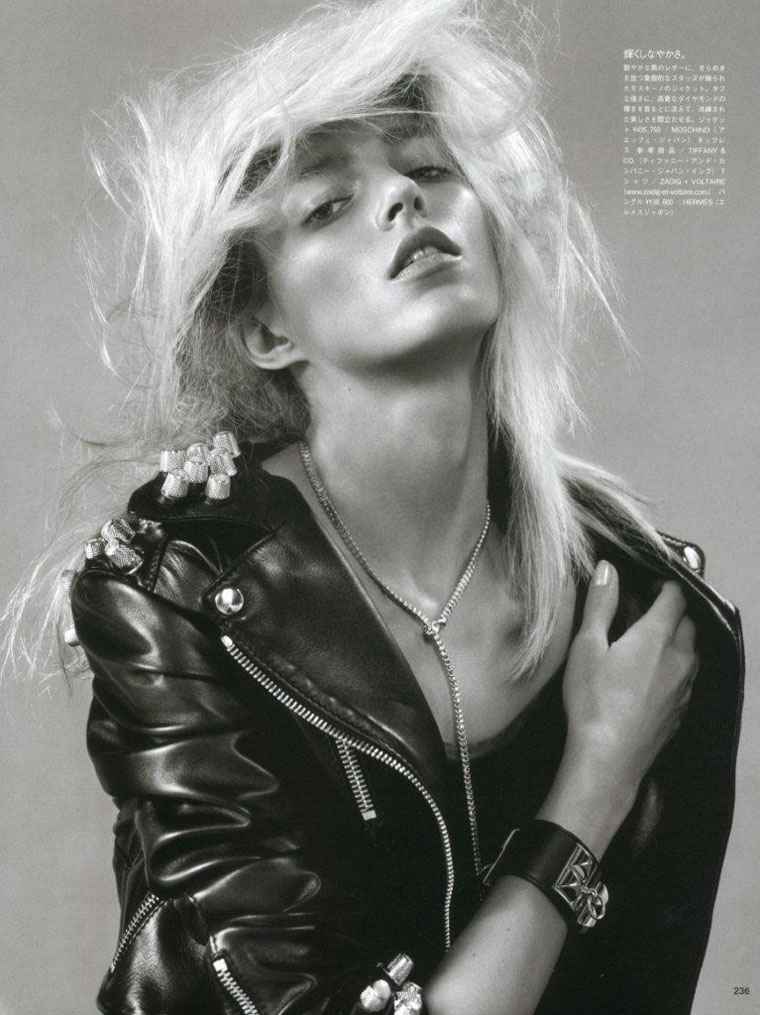 Punk&Funk Anja Rubikkal a Vogue-ban - Hírek  -  - anja rubik, punk, vogue, 