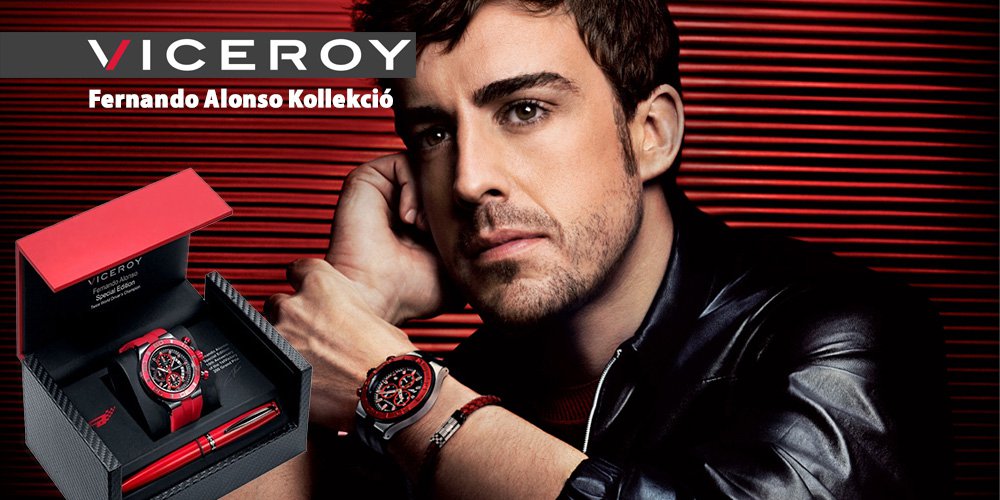 Fernando Alonso drága ideje -  -  - fernando alonso, óra, Viceroy, viceroy óra, 
