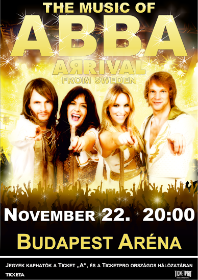 Abba élmény - Rendezvények -  - abba, papp lászló aréna, sportcsarnok, 