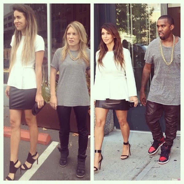 Kim és Kanye divatkonkurenciái - DIVAT&STÍLUS - Hírek  - kanye west, kim kardashian, 