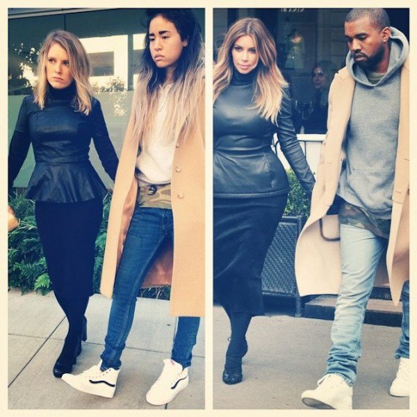 Kim és Kanye divatkonkurenciái - DIVAT&STÍLUS - Hírek  - kanye west, kim kardashian, 