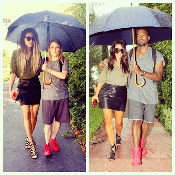 Kim és Kanye divatkonkurenciái - DIVAT&STÍLUS - Hírek  - kanye west, kim kardashian, 