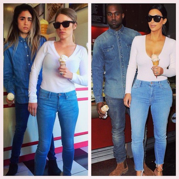 Kim és Kanye divatkonkurenciái - DIVAT&STÍLUS - Hírek  - kanye west, kim kardashian, 