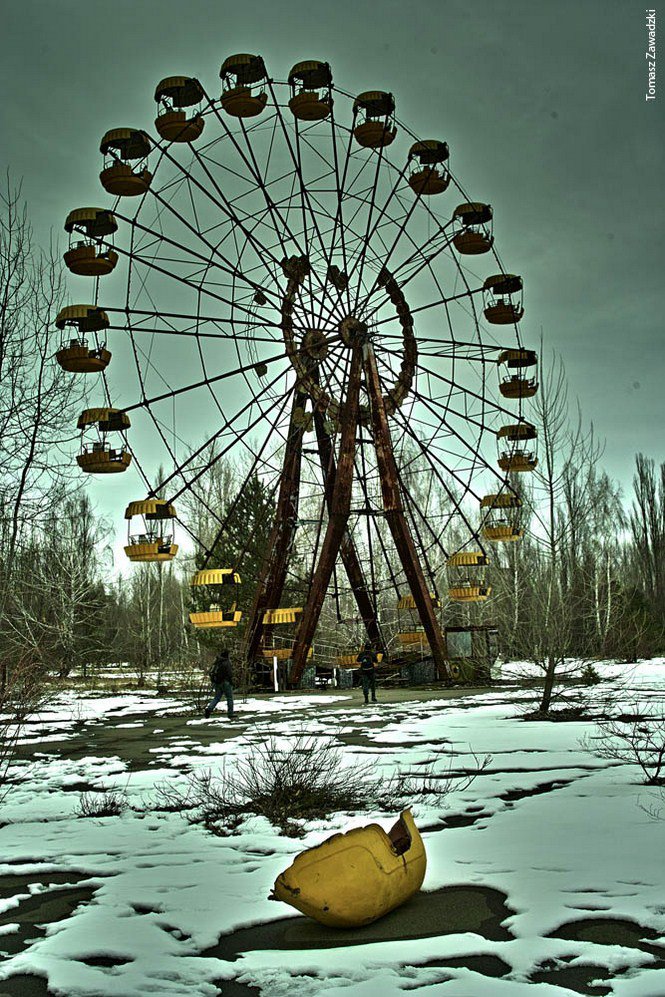 Pripjaty újra - Fesztelen mindennapok -  - Csernobil, érdekességek, Pripjaty, 