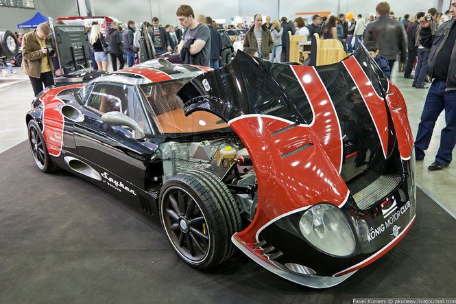 Moszkvai Tuning Show -  -  - autó, Moszkvai Tuning show, motor, tuning, 