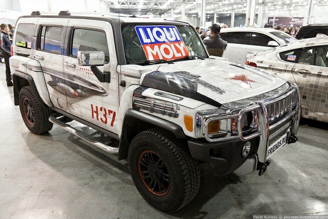 Moszkvai Tuning Show -  -  - autó, Moszkvai Tuning show, motor, tuning, 