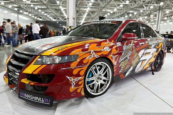 Moszkvai Tuning Show -  -  - autó, Moszkvai Tuning show, motor, tuning, 