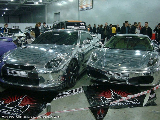 Moszkvai Tuning Show -  -  - autó, Moszkvai Tuning show, motor, tuning, 