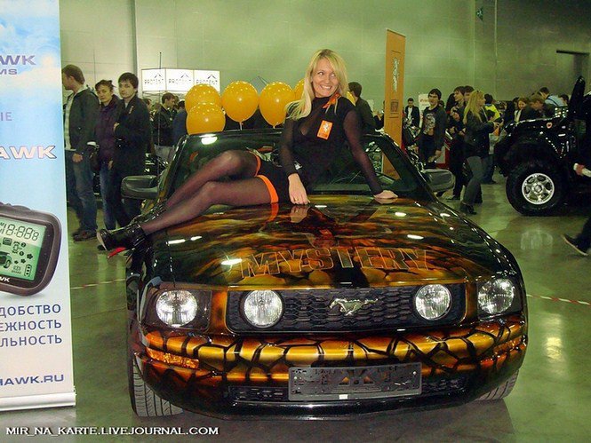 Moszkvai Tuning Show -  -  - autó, Moszkvai Tuning show, motor, tuning, 