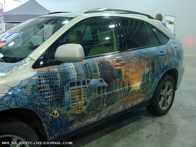 Moszkvai Tuning Show -  -  - autó, Moszkvai Tuning show, motor, tuning, 