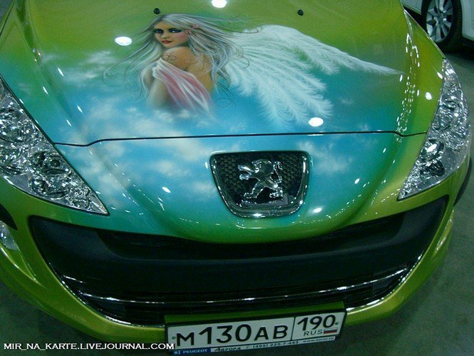 Moszkvai Tuning Show -  -  - autó, Moszkvai Tuning show, motor, tuning, 