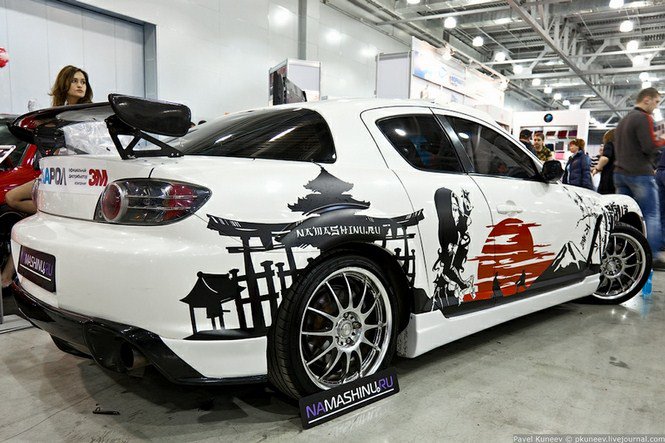 Moszkvai Tuning Show -  -  - autó, Moszkvai Tuning show, motor, tuning, 