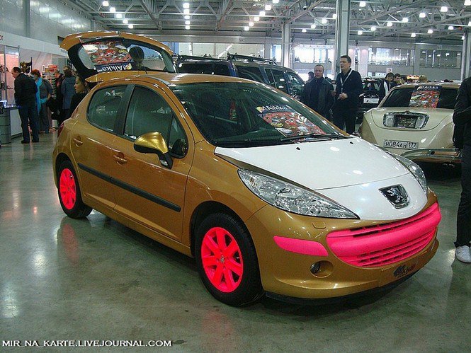 Moszkvai Tuning Show -  -  - autó, Moszkvai Tuning show, motor, tuning, 