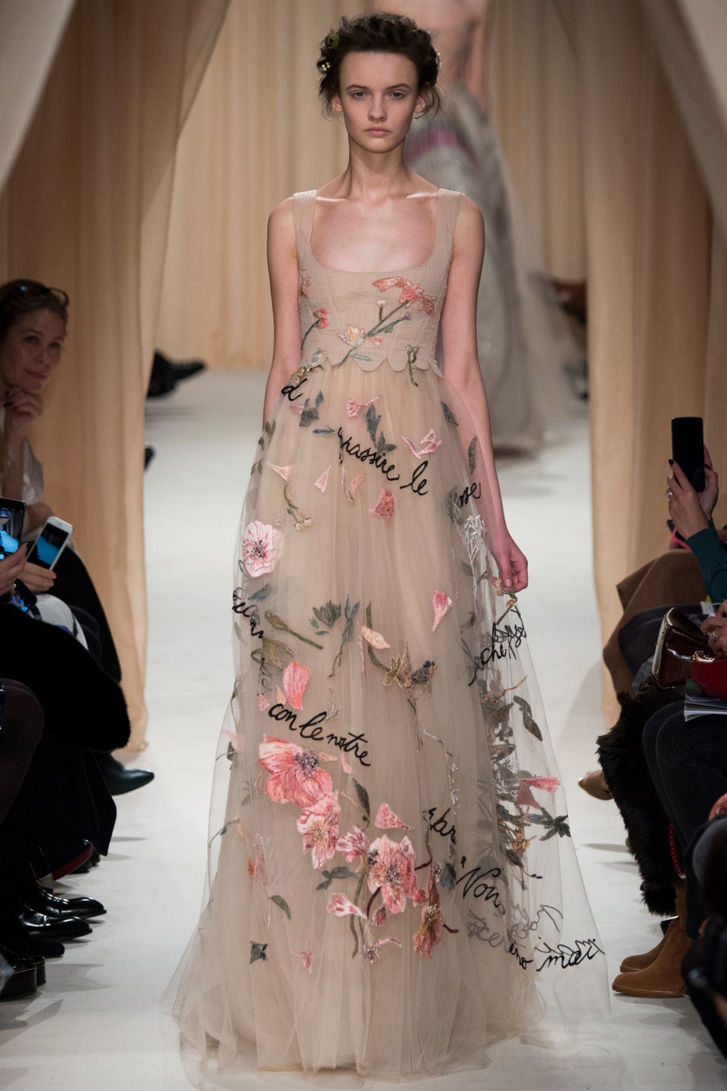 Erdei tündérek a kifutón - DIVAT&STÍLUS - Stílusiskola - haute couture 2015, runway, valentino, 