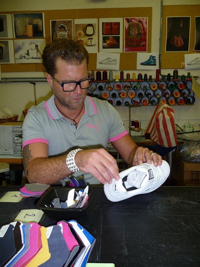 Egyedi Herczeg Zoli PUMA cipő - Hírek  -  - divat, Herczeg Zoltán, Puma, 