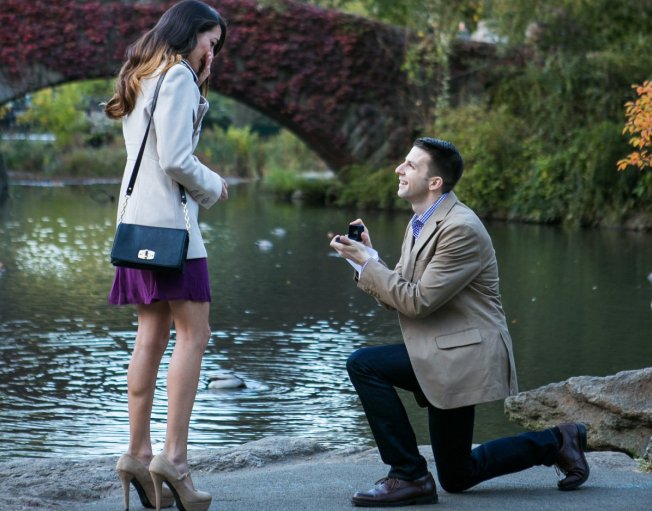 Elkapott leánykérések - Esküvő -  - boldogság, eljegyzés, fénykép, fotó, new york, pillanatok, 