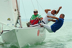 Világbajnoki mezőny Balatonalmádiban -  -  - Balaton, Soling, sport, vitorlás, 