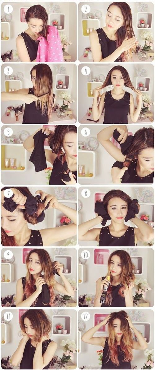 Trükkök hő nélküli hajhullámosításához - DIVAT&STÍLUS - Stílusiskola - divat, haj, hullámosítás, stílus, szépség, 