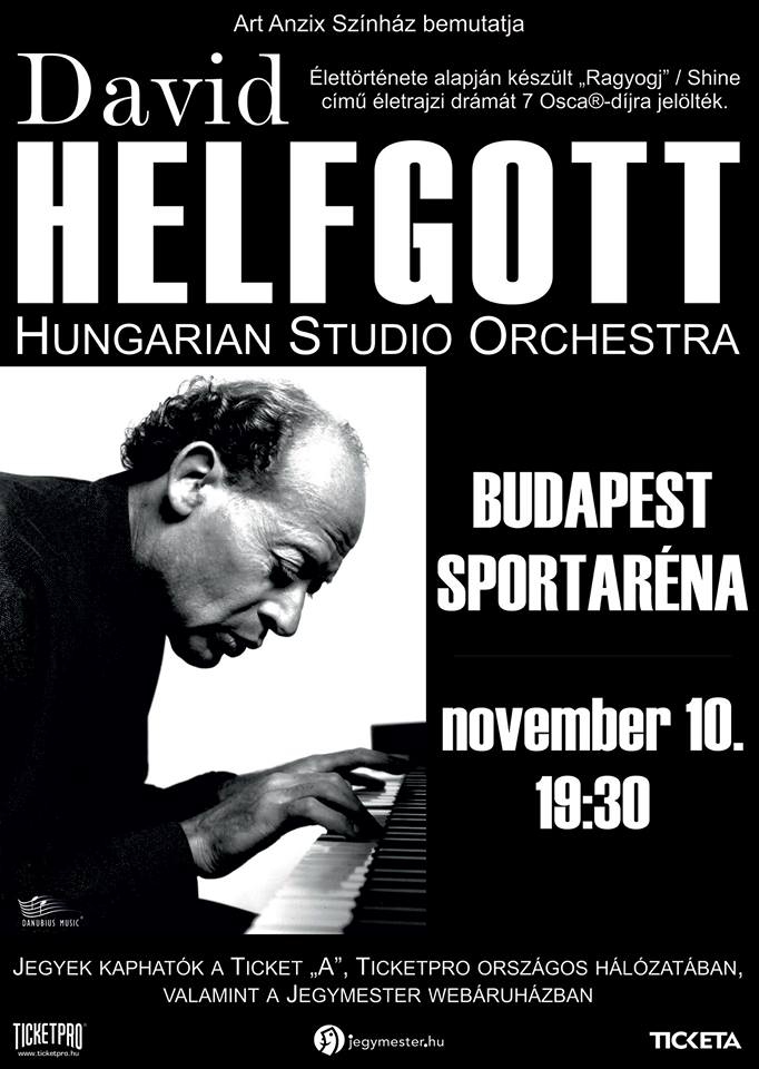 Igazi virtuóz - Rendezvények -  - david helfgott, papp lászló sportaréna, 