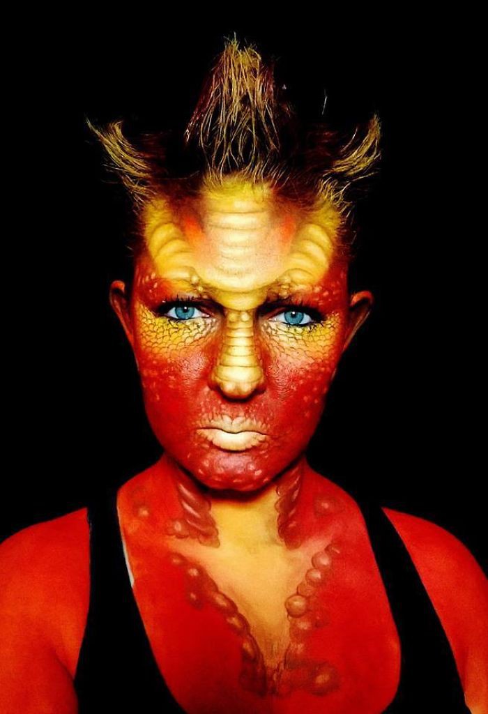 Ennél vérfagyasztóbb halloweeni-maszkokat nem láttál - Smink  -  - halloween, halloween-i maszk, maszk, nikki shelley, smink, 