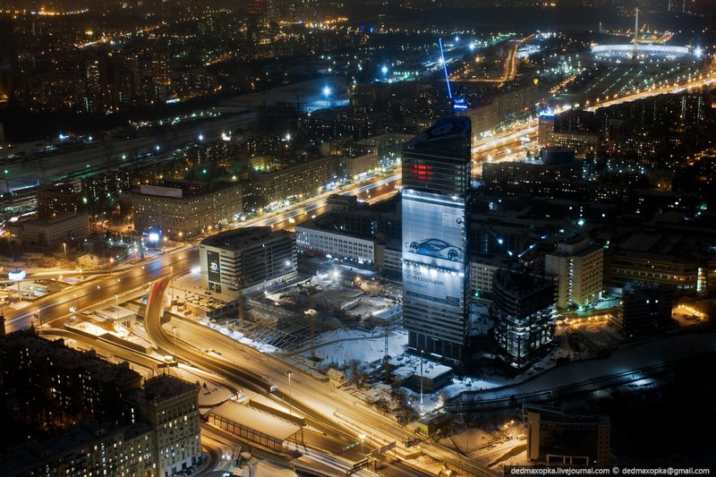 Moszkva Európa legmasabb épületéből - Fesztelen mindennapok -  - Englischrussian, érdekességek, Moszkva, 