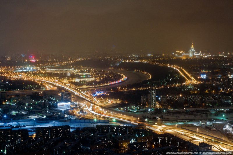 Moszkva Európa legmasabb épületéből - Fesztelen mindennapok -  - Englischrussian, érdekességek, Moszkva, 