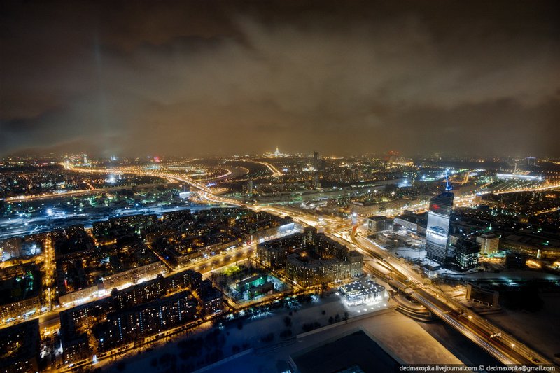 Moszkva Európa legmasabb épületéből - Fesztelen mindennapok -  - Englischrussian, érdekességek, Moszkva, 
